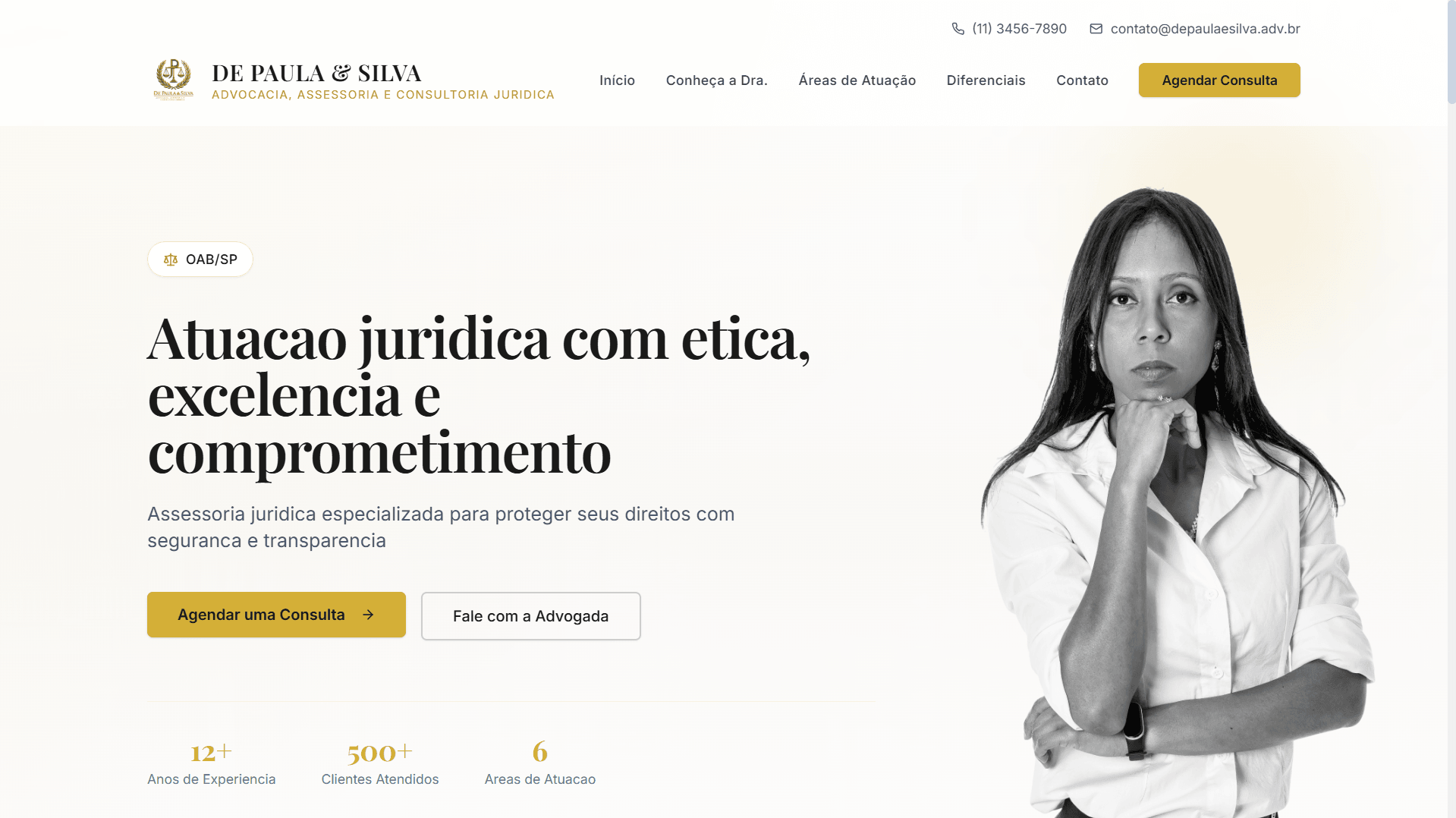 Pré-visualização: De Paula & Silva — Dra. Jessica de Paula