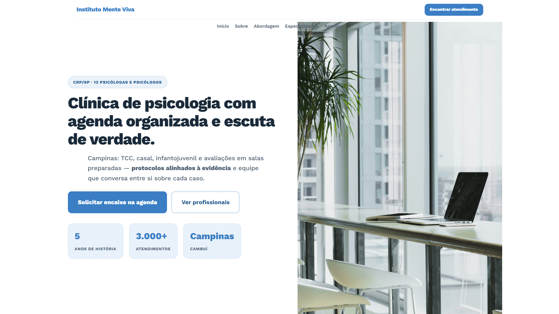Pré-visualização: Instituto Mente Viva